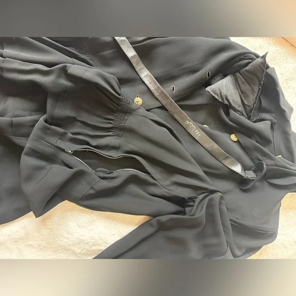 The Perfect Vintage 1940s 50s Little Black Dress VOLUP - Picture 13 of 14